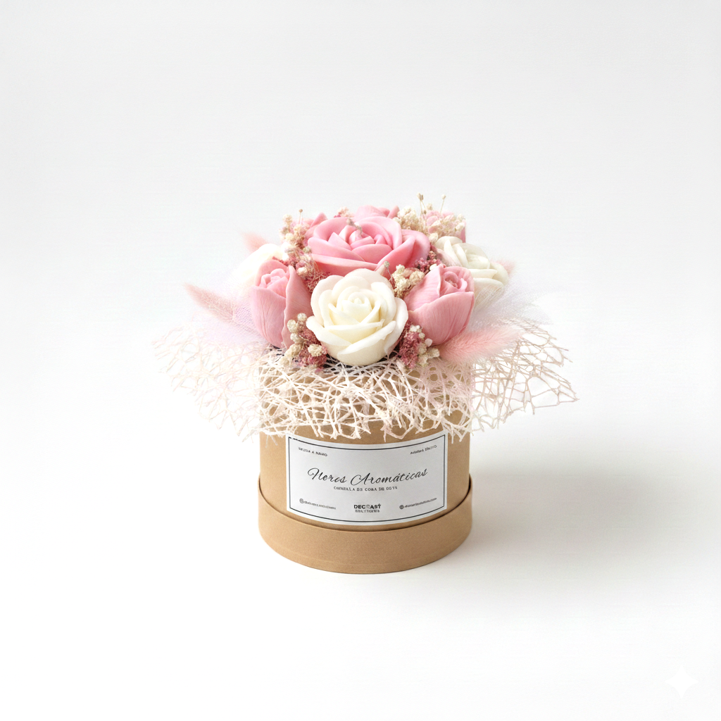 Box Floral de Velas