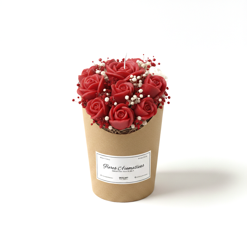 Bouquet Floral de Velas