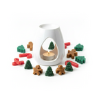 Kit navideño de quemador + Wax melts