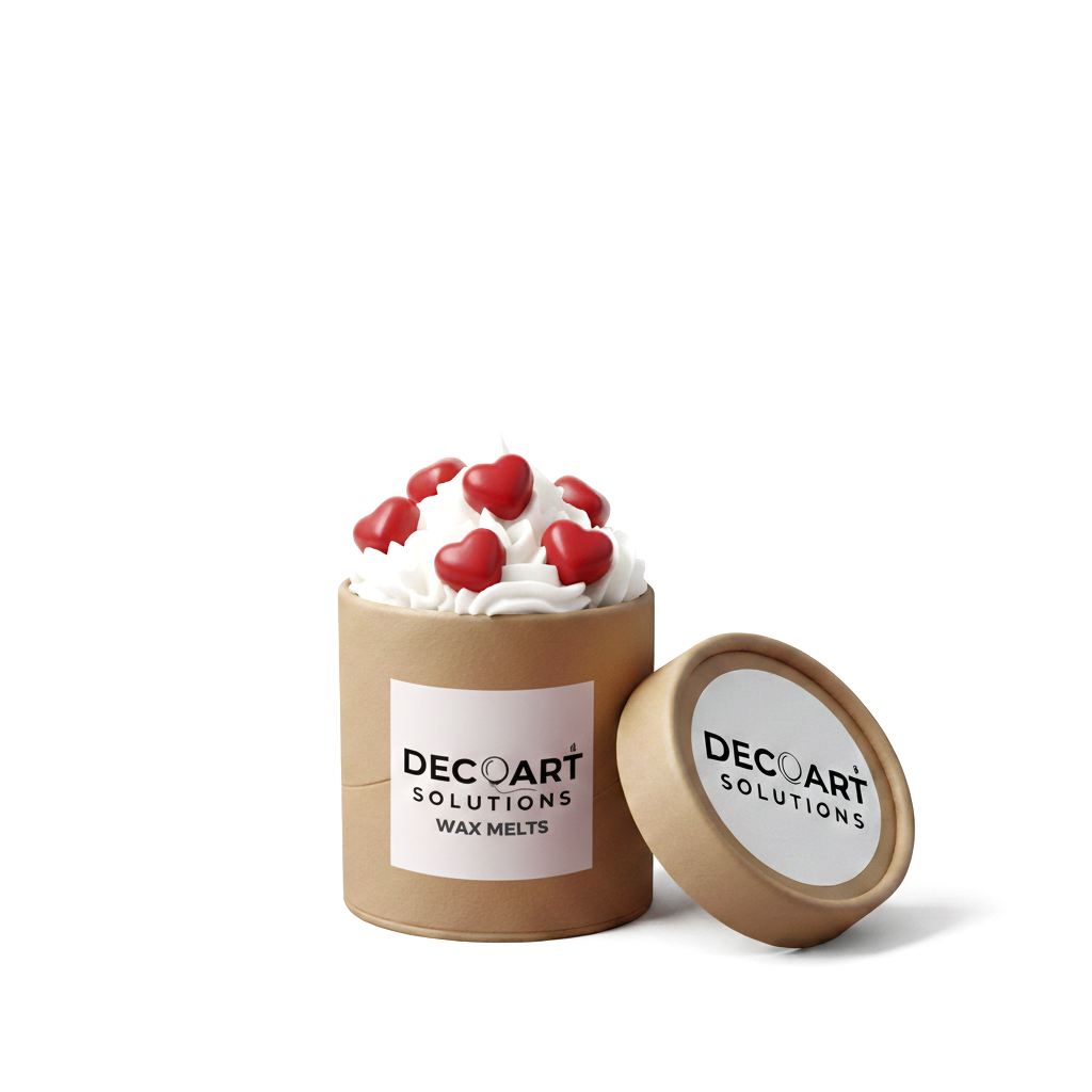 Wax Melts Crema con Corazones
