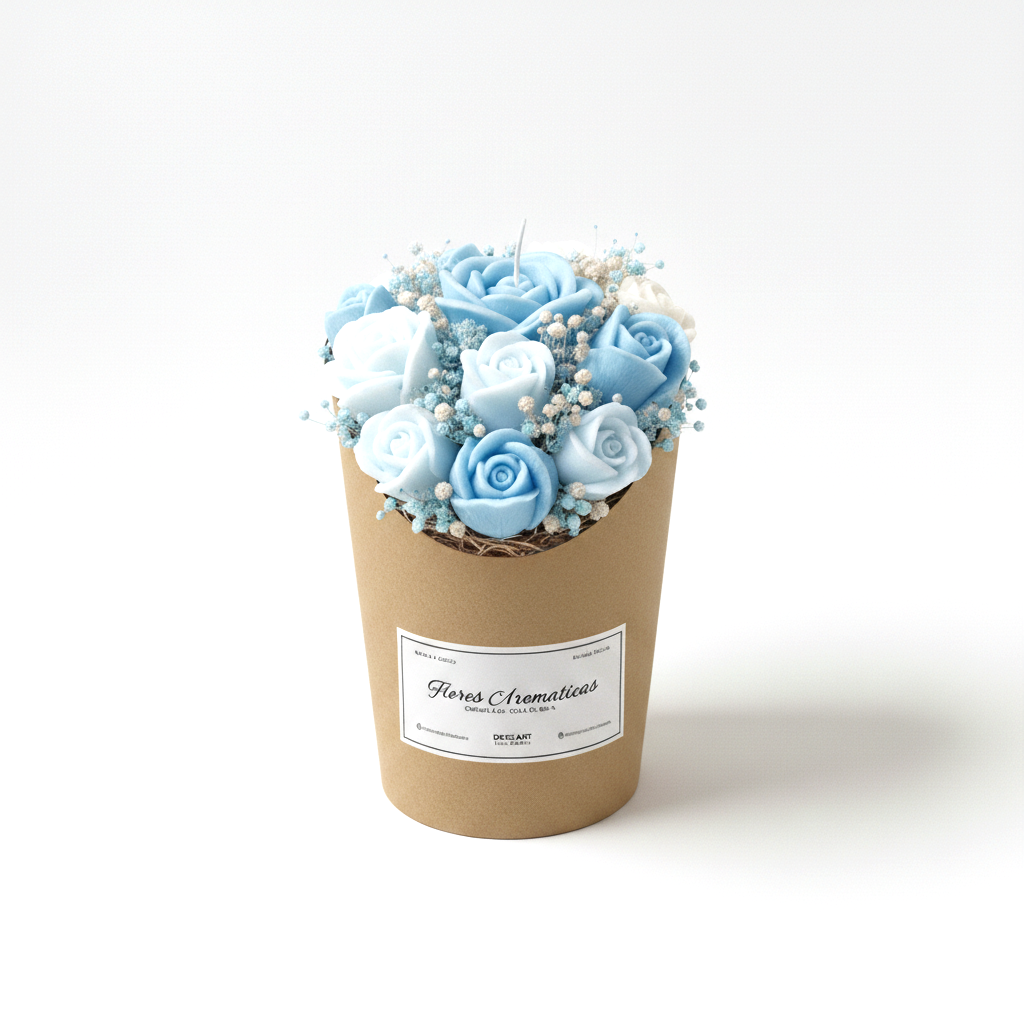 Bouquet Floral de Velas