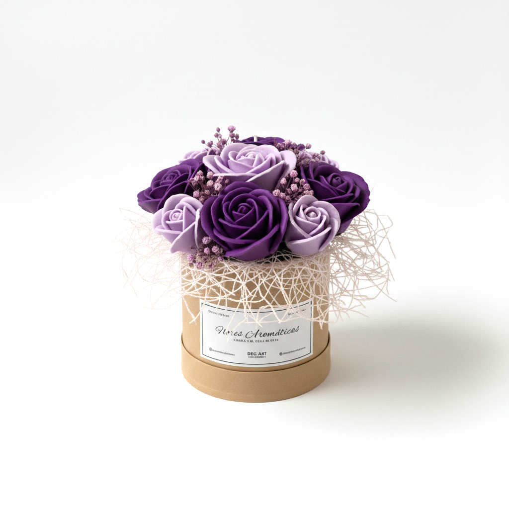 Box Floral de Velas